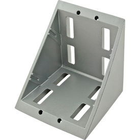 40 Series Connection Angle 80 Die Cast, Aluminum Color