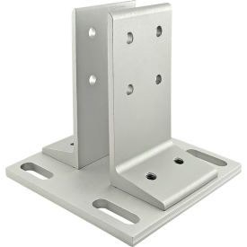 40 Series Floor Mount Base Plate For 40-4080, Clear