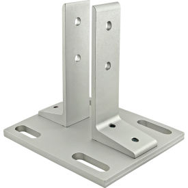 40 Series Floor Mount Base Plate For 40-4040, Clear