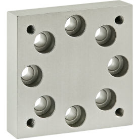 40 Series Leveling Caster Base Plate For 65-2714, Clear