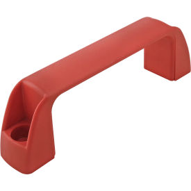 40 Series Medium Plastic Door Handle, Red