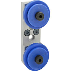 40 Series Dual Roller Wheel Bracket Assembly w/ 40-2290 Wheels
