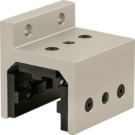40 Series 3 Slot Mount Single Flange Short High Cycle Linear Bearing w/Brake Holes