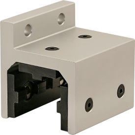 40 Series 3-Slot Mount Single Flange Short High Cycle Linear Bearing, Clear