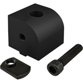 40 Series 90 Degree Dynamic Right Angle Pivot Nub, Black Anodize