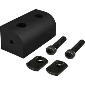 40 Series Universal Dynamic Right Angle Pivot Nub, Black Anodize