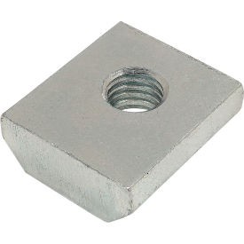 40 Series M6 x 1 Standard Slide-In T-Nut, Bright