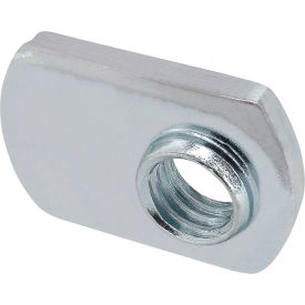 40 Series M8 x 1.25 Slide-In Economy T-Nut Offset Thread, Bright
