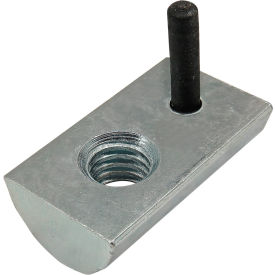 40 Series M6 x 1 Roll-In T-Nut with Flex Handle, Bright