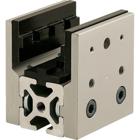 40 Series Short Single Mount Unibearing Assembly 40-4040 x 75MM, Clear