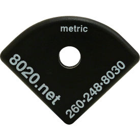 40 Series Lite End Cap w/ Push-In Fastener, ABS, Matte Finish, Black