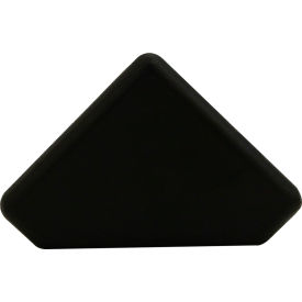40 Series Plain End Cap, Matte Finish, Black