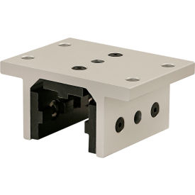 40 Series Double Flange Short High Cycle Linear Bearing with Brake Holes, Clear