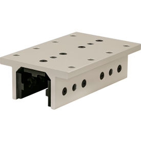 40 Series Double Flange Long High Cycle Linear Bearing with Brake Holes, Clear