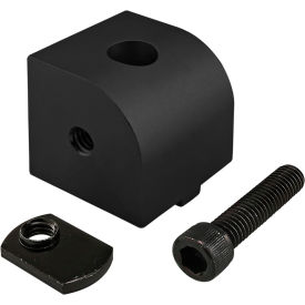 40 Series 0 Degree Dynamic Right Angle Pivot Nub, Black Anodize