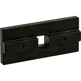 40 Series Single-Keyed Standard Linear Bearing Pad with Brake Hole, Black