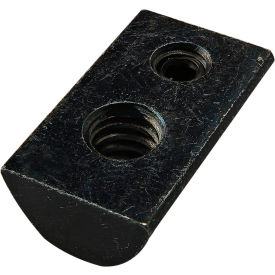 40 Series 1/4-20 Drop In T-Nut with Set Screw, Black