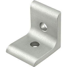 40 Series Inside Corner Bracket with 2 Hole, Clear