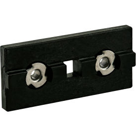 40 Series HCLB Bearing Pad With Brake Hole, Black