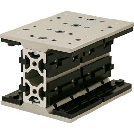 40 Series Long Double Mount Unibearing Assembly 40-4080 x 160MM Clear