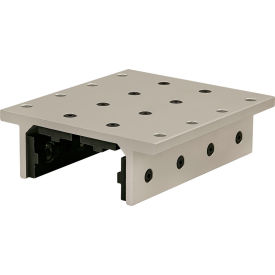 40 Series 4-Slot Mount Long Double Flange High Cycle Linear Bearing, Clear