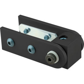 40 Series Right Angle 90 Degree Dynamic Pivot Assembly, Black Anodize