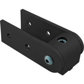 40 Series 0 Degree Standard Structural Pivot Assembly, Black Anodize