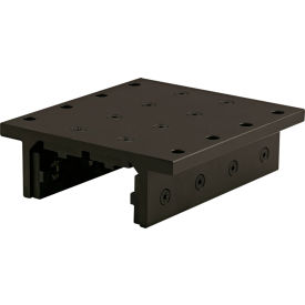 40 Series 4-Slot Mount Long Double Flange High Cycle Linear Bearing, Black