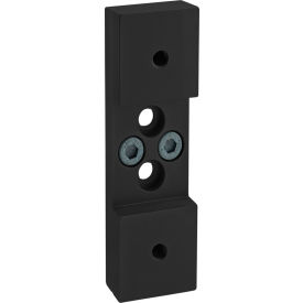 40 Series Dual Roller Wheel Bracket, Black