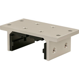 40 Series 4-Slot Mount Short Double Flange Linear Bearing, Clear