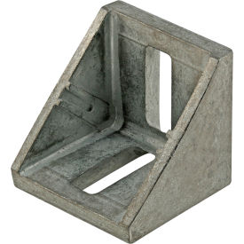 45 Series 2 Hole 39mm Slotted Inside Corner Bracket with Dual Support