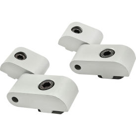 10 & 15 Series Right Hand Transition Lift-Off Hinge Assembly, Anodize Finish, Clear
