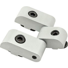 10 & 15 Series Heavy Duty Transition Hinge Assembly, Anodize Finish, Clear