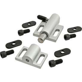 10 & 15 Series Dead Bolt w/ Side Latch, Anodize Finish, Clear