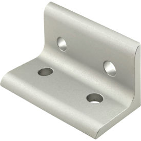 45 Series 4 Hole Wide Inside Corner Bracket, Clear