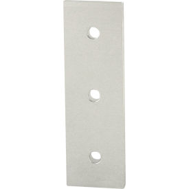 45 Series 3 Hole Straight Flat Plate, Clear
