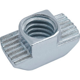 45 Series Hammer Nut, 5/16 Unc, Boss Height 3.0mm, Slot 10, Zinc, Bright