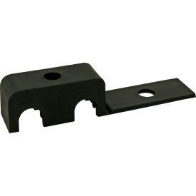 25, 40 Series Double Cable & Tube Clamp 4-3/16"L