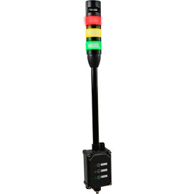 10, 15, 25, 30, 40, 45 Series Tower Light Ass., 3 Color, Audible, 300mm w/ Selector Box