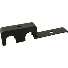 10 & 15 Series 3/4" Double Cable & Tube Clamp, Black