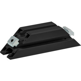 45 Series 45 Degree Support, 45-4545 x 6-5/16"L, Black Anodize