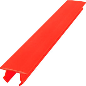 45 Series Economy T-Slot Cover, Red, Matte Finish