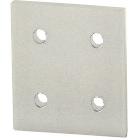 45 Series Square Flat Plate, 4 Hole, Clear