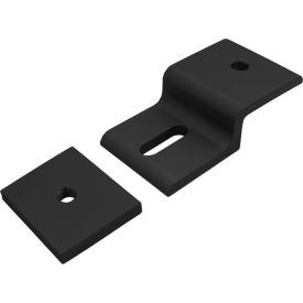 45 Series 45mm Single Mesh Retainer with Narrow Backing Plate, Black