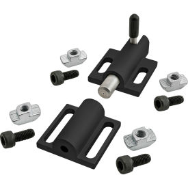 45 Series 0 Degree Deadbolt Latch, Black