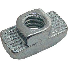 45 Series Hammer Nut, 1/4 Unc, Boss Height 3.0mm, Slot 10, Zinc, Bright