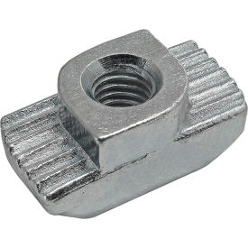 45 Series M5 Hammer Nut Boss Height 3.0mm Slot 10 Zinc Plate Bright