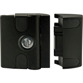 15, 30, 40, 45 Series Slam Latch, Without Key, Die-Cast Zinc, Black