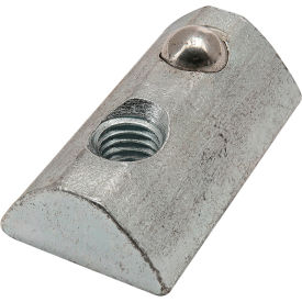40 Series M5 Drop In T-Nut with Ball & Spring, Bright