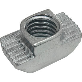 45 Series M8 Hammer Nut Boss Height 3.0mm Slot 10 Zinc Plate Bright